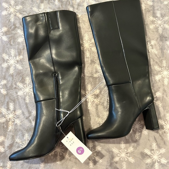 Women's Livia Stovepipe Tall Boots - A New Day - Picture 9 of 9